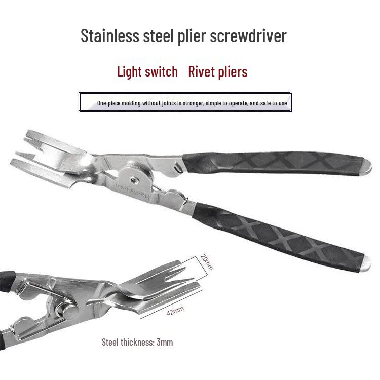 Stainless Steel Auto Headlight Disassembly Tool Set Stainless Steel Headlight Pliers Q1