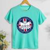 Queens Platinum Jubilee 2022 Union Jack T-shirt Vintage Distressed Style
