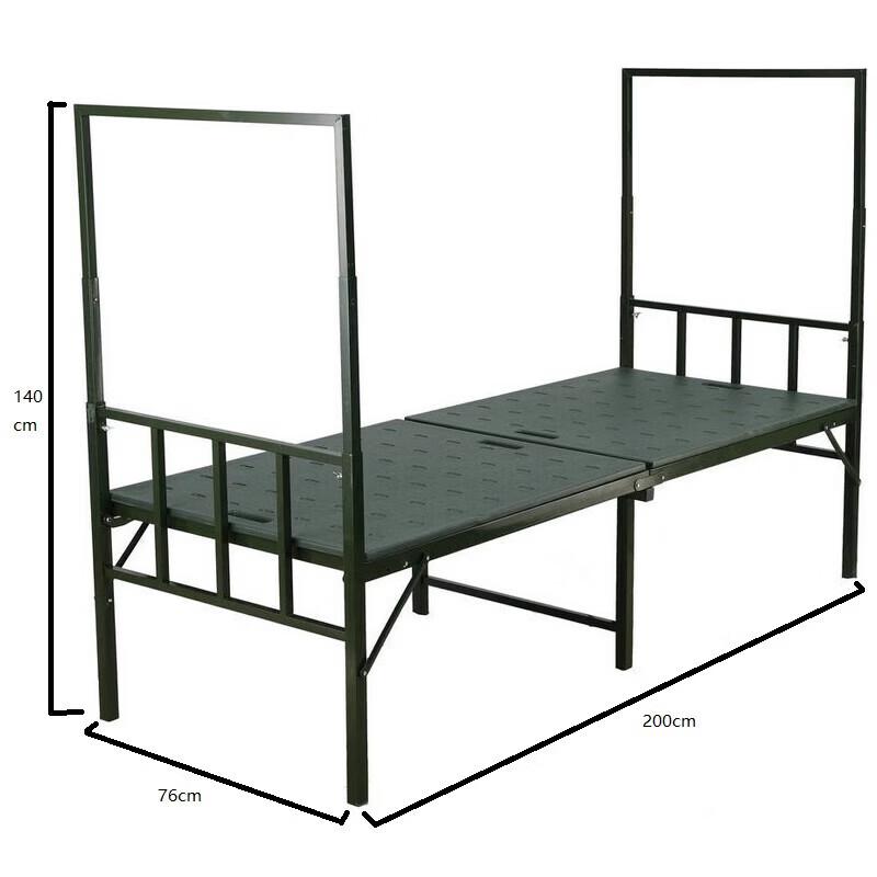 Musheng Portable Folding Camp Bed with Mosquito Net