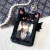 G-Trigger Devil-Shaped Trading Card Case, Anime Card Case, Collectible Book, Trading Card Holder, Korean Goods, Black