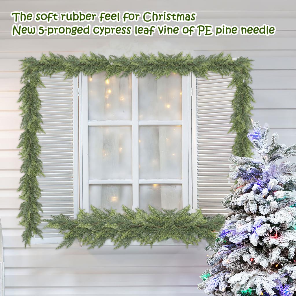 Artificial Simulation Needles And Rattan 150cm Christmas Decoration Needles Home Decoration Photo Path5