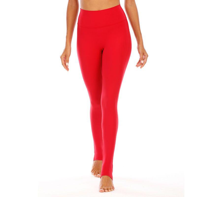 Nude Feel Seamless Yoga Pants Women's Quick-Dry Pants Stepping Pants Dance Fitness Body Pants Fashion All-Match Outerwear Leggings