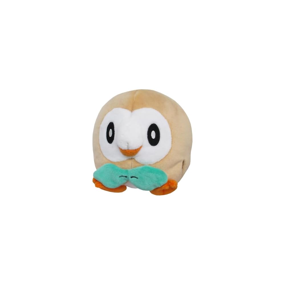 Sanei Trade Pocket Monster All Star Collection Rowlet Plush Toy 11.5cm x 12cm x 11.5cm Pokmon PP54
