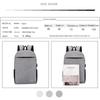3pcs/set Men's Backpack Male USB Charging Laptop Backpack Women Travel Backpacks Schoolbag Men Shoulder Bag Sets Bags 3 Pieces