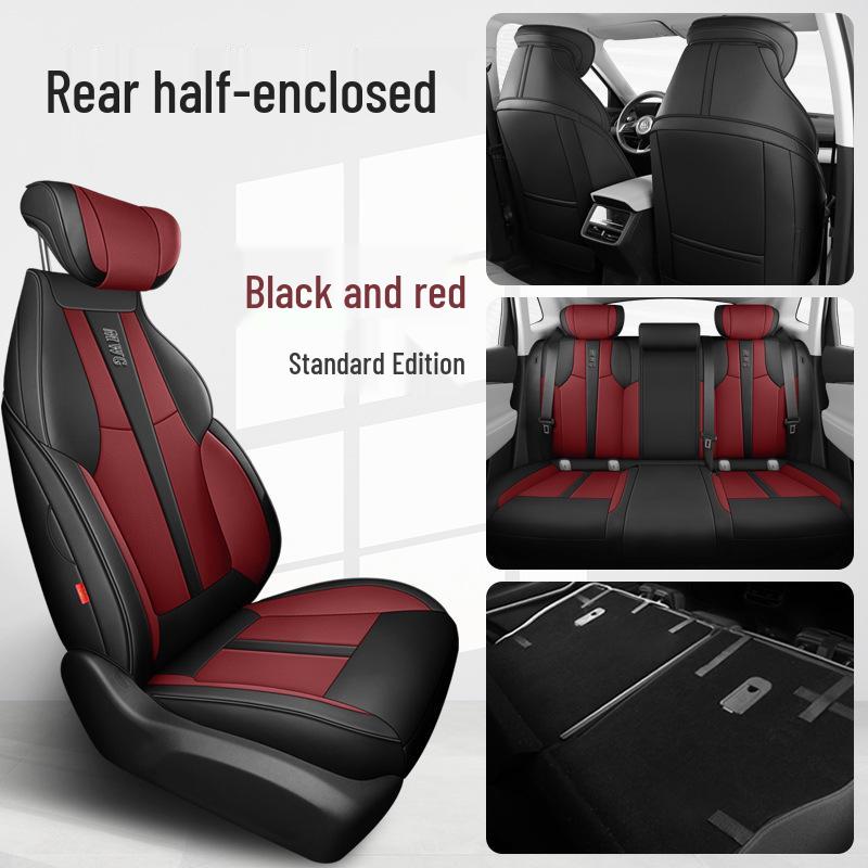 MWG Premium Leather Car Seat Cushion for Buick E5 - Sporty, Fashionable, All-Season Cover
