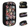 Dungeon Meshi Pencil Case Lovely Delicious In Dungeon Pen Bag Kids Big Capacity Students School Gifts Pencil Box