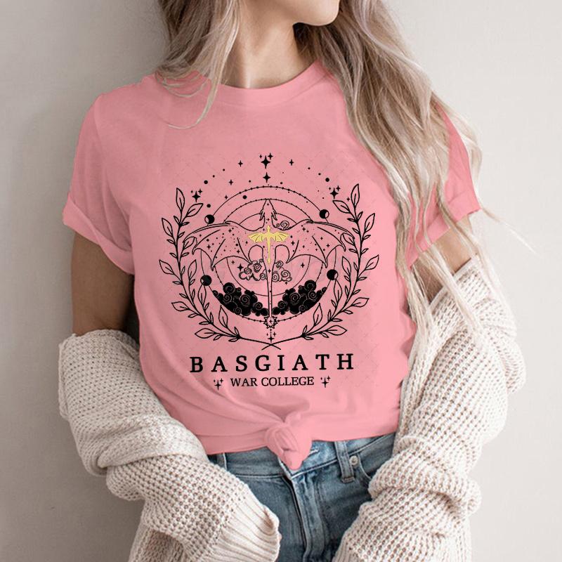 Funny Vintage Dragon Graphic Tshirt Women Fashion Onyx Storm Tshirt Summer Book Trend Short Sleeve FeUnisex Onyx Storm Shirt Tees