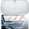 New Car Front Window Sunshade Cover Sun Shade Windshield Visor Windscreen Folding Auto Uv Protection Styling Accessories