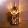 Wooden Lantern with LED Night Light 2 AAA Battery Powered