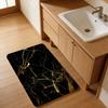 Fashion Marble Bathroom Mat Retro Multiple Choice Living Room Kitchen Rug Non-Slip Bedside Mats