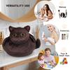 New Cat Shaped Drawstring Makeup Bag Drawstring Portable Cat Makeup Bag Waterproof Cosmetic Pouch Bag Travel Use