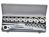 Kyoto Machinery Tools Socket Wrench Set TB619B (KTC) 19.0SQ 19-piece