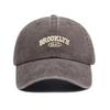 Dad Cap Retro Letter Embroidery Streetwear Outdoor Sun Hats Cotton Washed Baseball Cap Men Women Vintage Brooklyn Adjustable