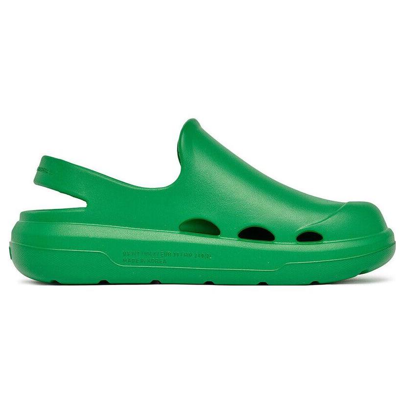 MLB Sandal Chunky Bouncer Slip Resistant Abrasion Resistant Sports Sandals Unisex Green White 3ASDCBC33-50GNS