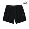 Puma Running Shorts Black Zipper 5inch Drycell