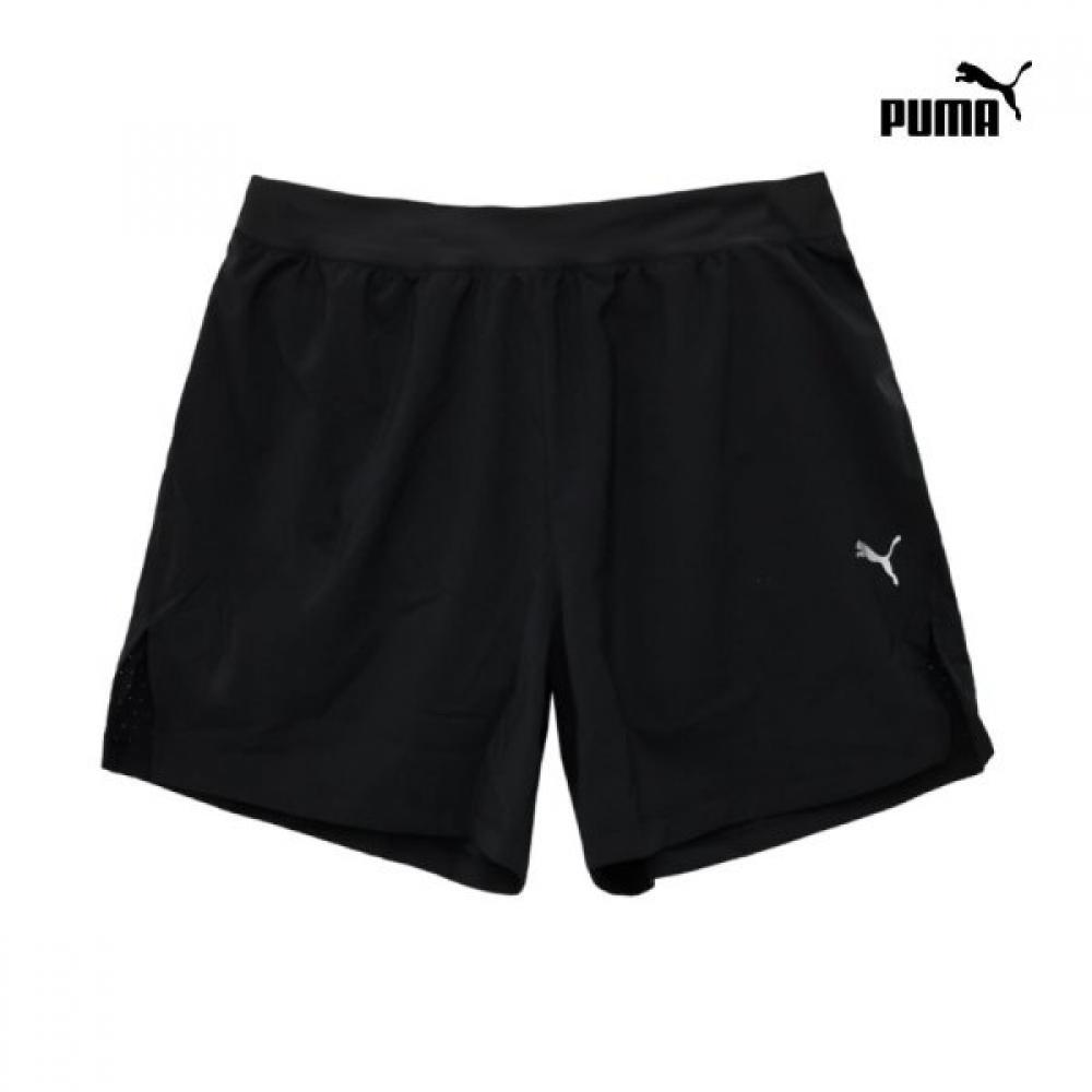 

Puma Running Shorts Black Zipper 5inch Drycell 100