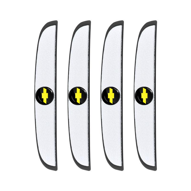 4Pcs Car Door Anti-Collision Strip Rearview Mirror Protection Sticker For Chevrolet Cruze Malibu Sail Spark Captiva Equinox Trax Tracker AVEO Lova RV