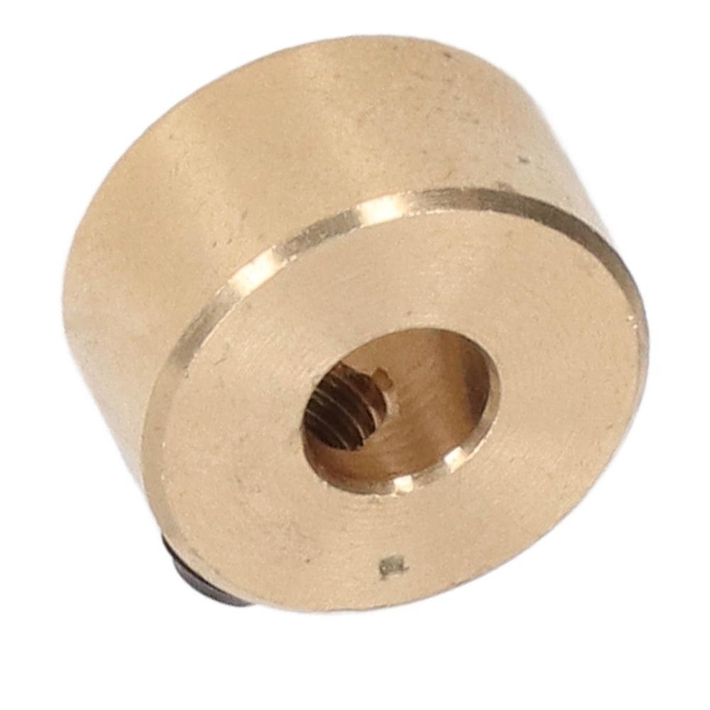 Yellow Drill Stop Collar Shaft Positioner Depth Stop Collar Precision Brass Drill Bit Woodworking
