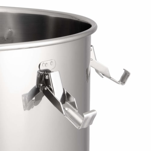 Endo Shoji Commercial-Grade Stockpot, 39cm (with handle), Stainless Steel, Made in Japan, AZV7139