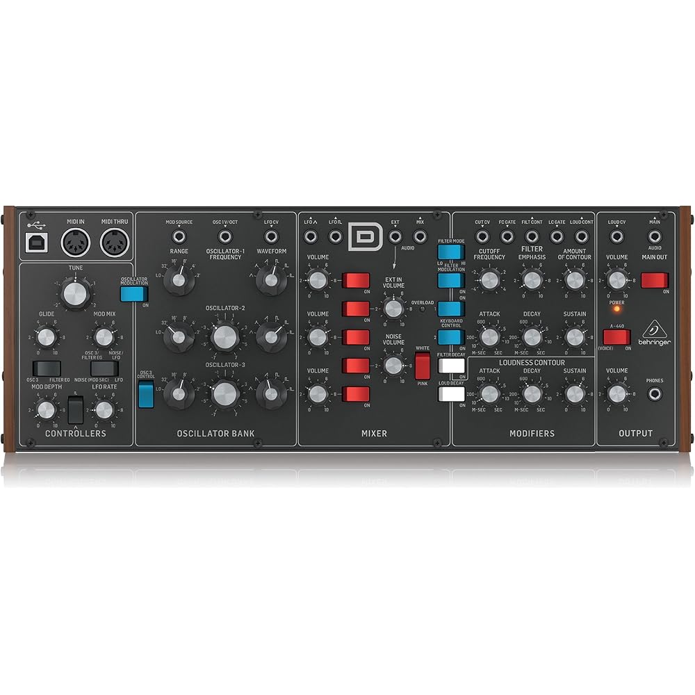 BELLINGER ANALOG SYNTHESIZER MODEL D