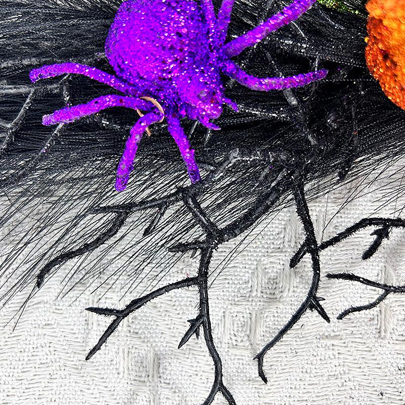 1 Stück Festivals Einzelzweig Halloween Dekoration Zweige Kunstblume Ornament Kürbis Garten