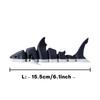 Grey Shark 3D Printed Toys Body Joints Movable Simulation Marine Animals Shark Model Children Cognitive Toys Desktop Decoration