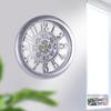 Clock Battery Operated Decorative Wall for Office Bedroom Living Room