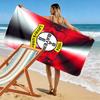 Bayer 04 Leverkusen Print Beach Towel, Large Soft Quick Dry Towel for Beach Camping Swimming