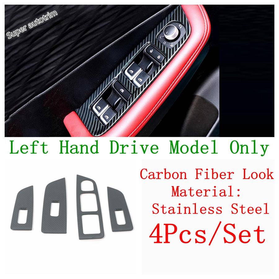 Car Inner Door Window Glass Lift Panel Button Switch Frame Cover Trim Accessories For Geely Coolray SX11 / BelGee X50