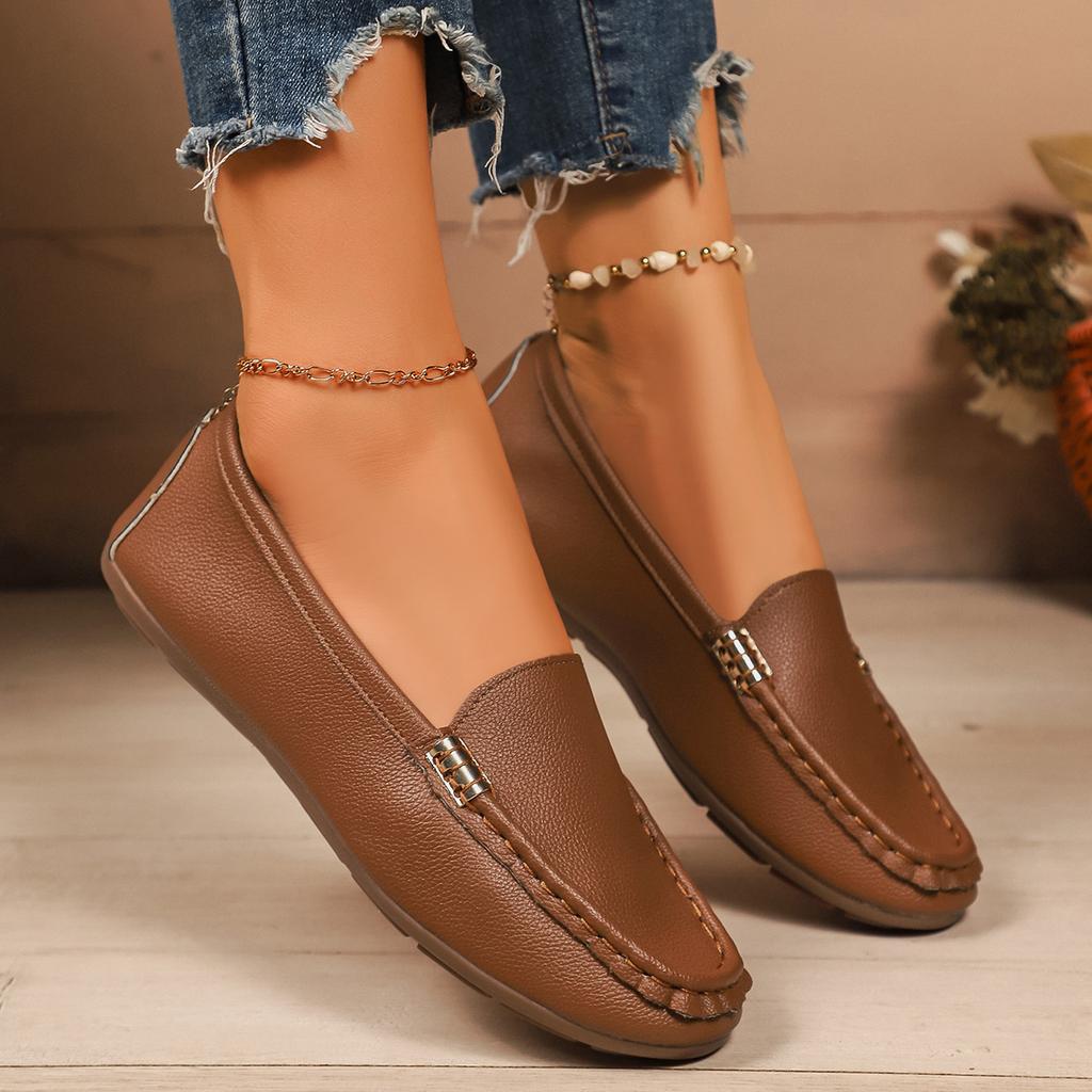 Fashion Women Loafers Outdoor Lightweight Shoes for Women Comfortable Casual Sneakers Slip On Ballet Flat Shoes Women Zapatos De Mujer