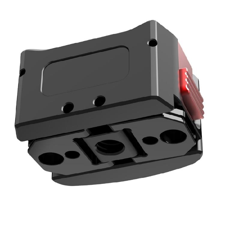 Ergonomic Camera Charging Base For Two Card Slot Magnetic Quick Release Module Adapter Aluminum 1