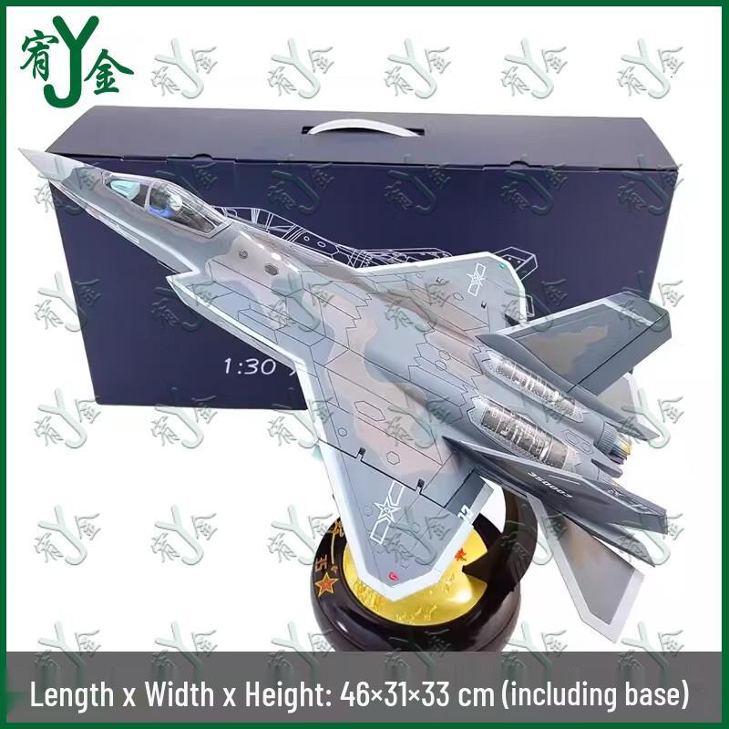 J-35 Fighter Jet Die-cast Model