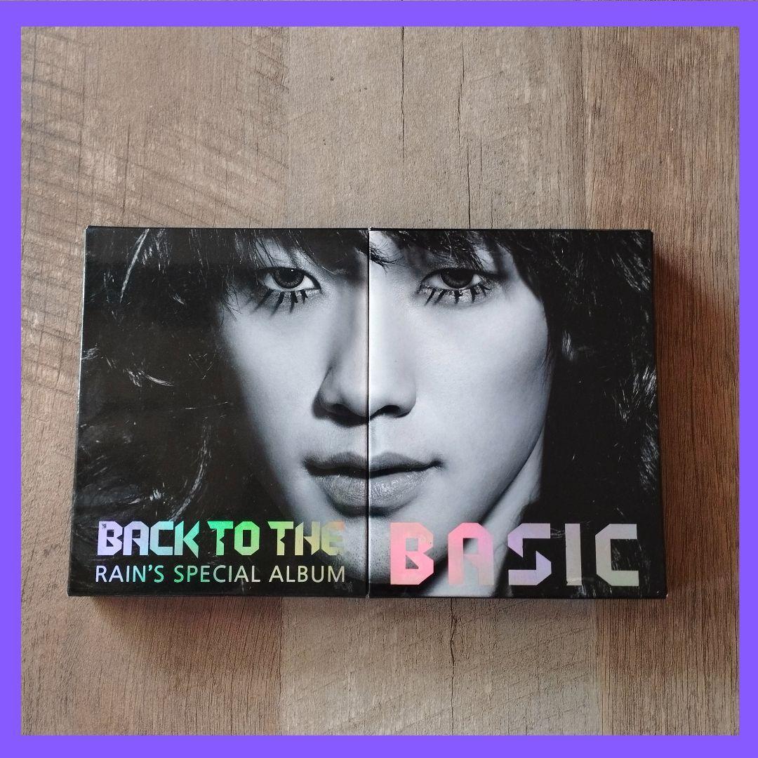 

[USED] Korea RAIN Pi BACK TO THE BASIC Signed CD