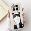 Cartoon Fashion Back Cover For Infinix Zero 40 4G X6860 Phone Case Soft Silicone Dragon Astronaut Black Cat Funda Zero40 Bumper