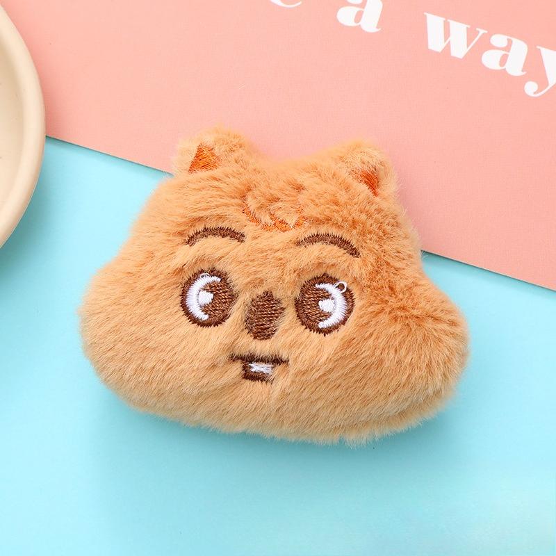 Kawaii Stray Kids Cartoon Doll Brooch Clothing Bag Accessories Keychain Gift for Fans