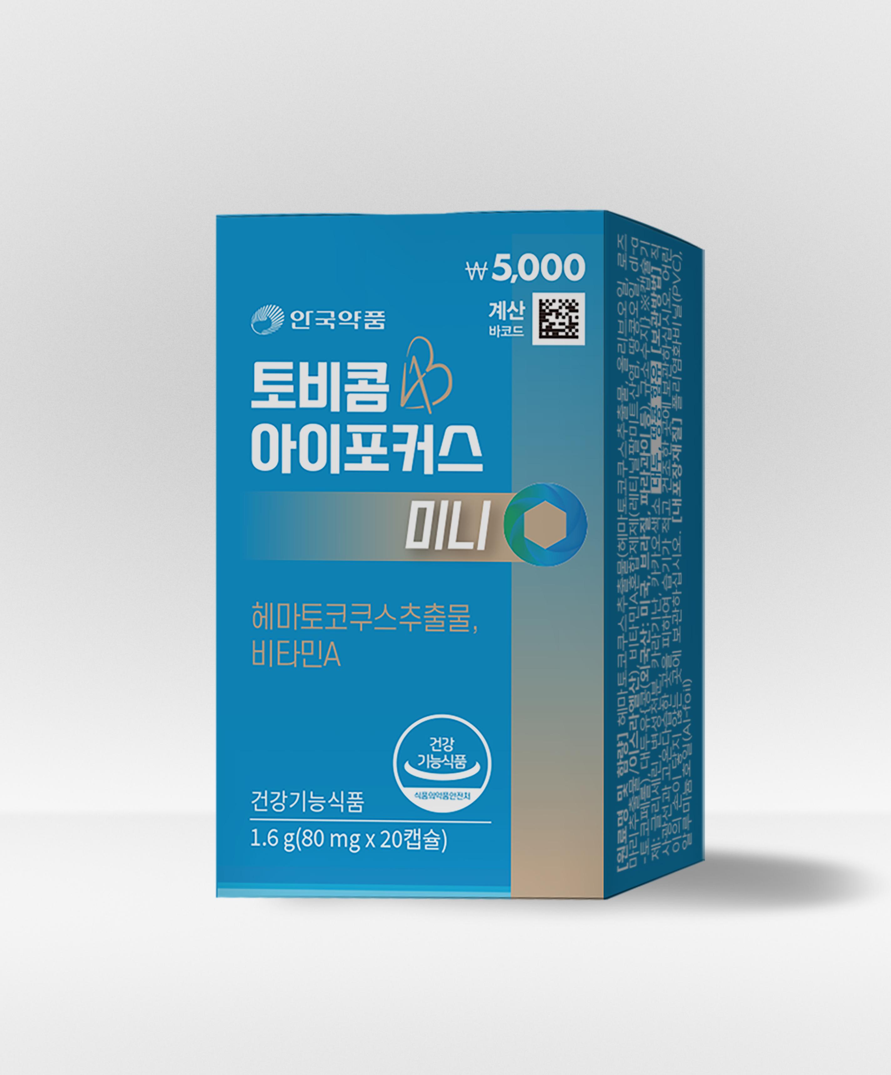 

Anguk Tobicom Lutein Zeaxanthin Eye Health Supplement 24 Capsules 1ea