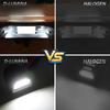 D-Lumina LED License Plate Lights Assembly Compatible with 1999-2013 Chevy Silverado GMC Sierra 1500 2500 3500 HD Suburban Tahoe Cadillac Escalade