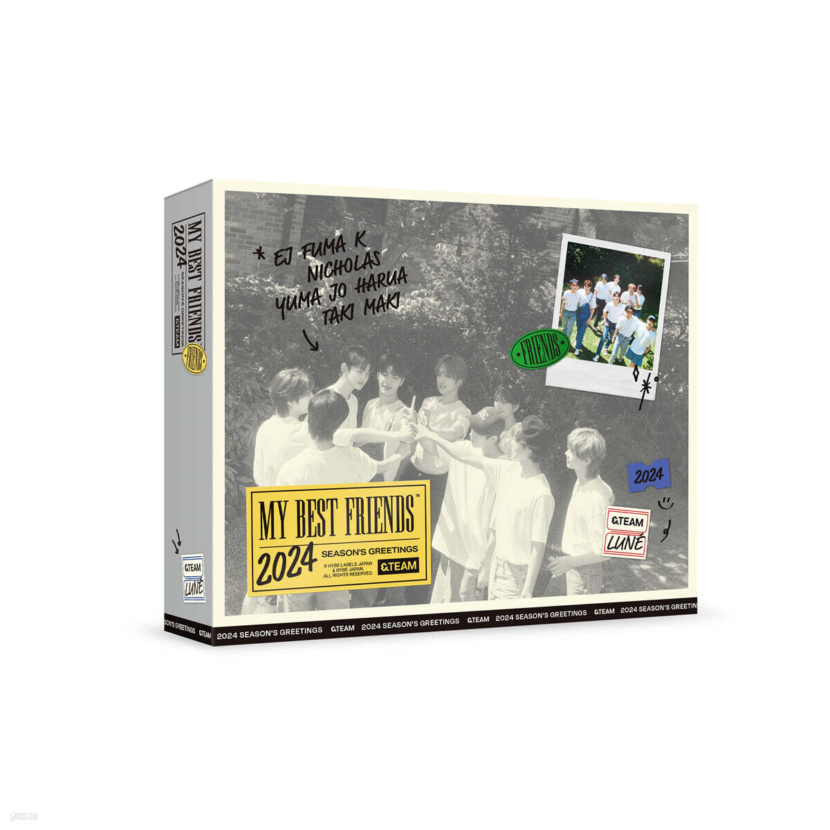 

&TEAM (And team) 2024 SEASON S GREETINGS ‘MY BEST FRIENDS’