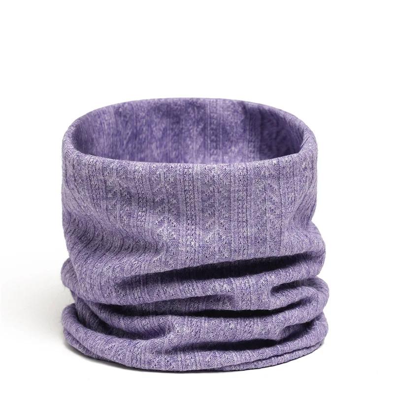 New Women Men Soft Knitted Neck Ring Neckerchief Winter Warm Face Mask Scarves Unisex Snood Muffler Fashion Fake Collar Bufandas