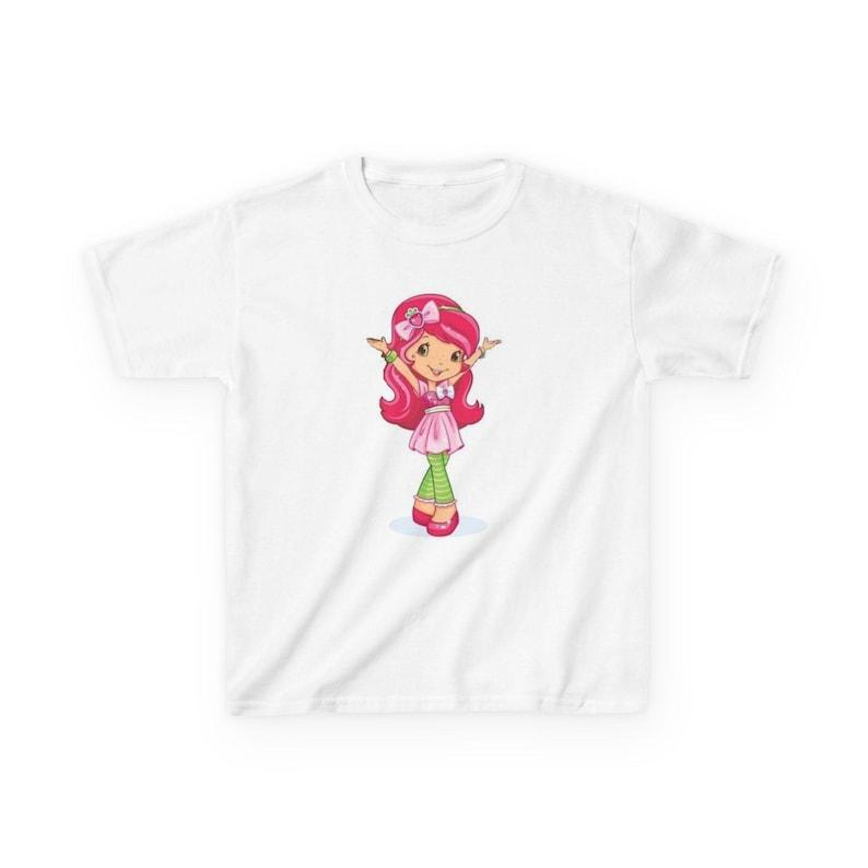 Strawberry Shortcake Girl cartoon Kids Tee | Cute Character shirt 150