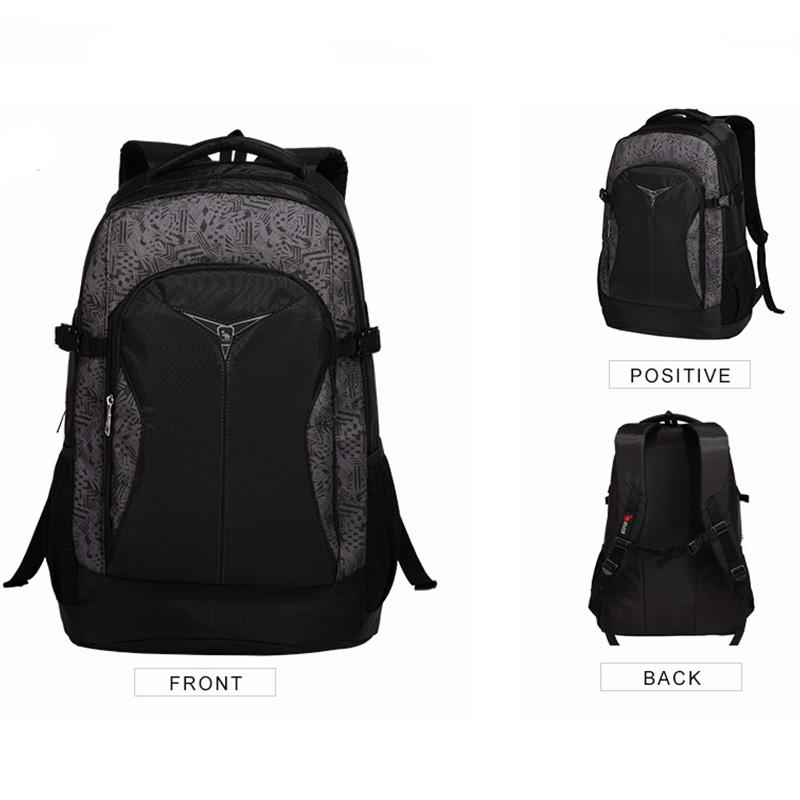 Męski Plecak o Dużej Pojemności 37L na Laptopa, do Pieszych Wędrówek, Podróży, Modny, na Ramię, Mochila, Nylonowy, Damski, Wodoodporny