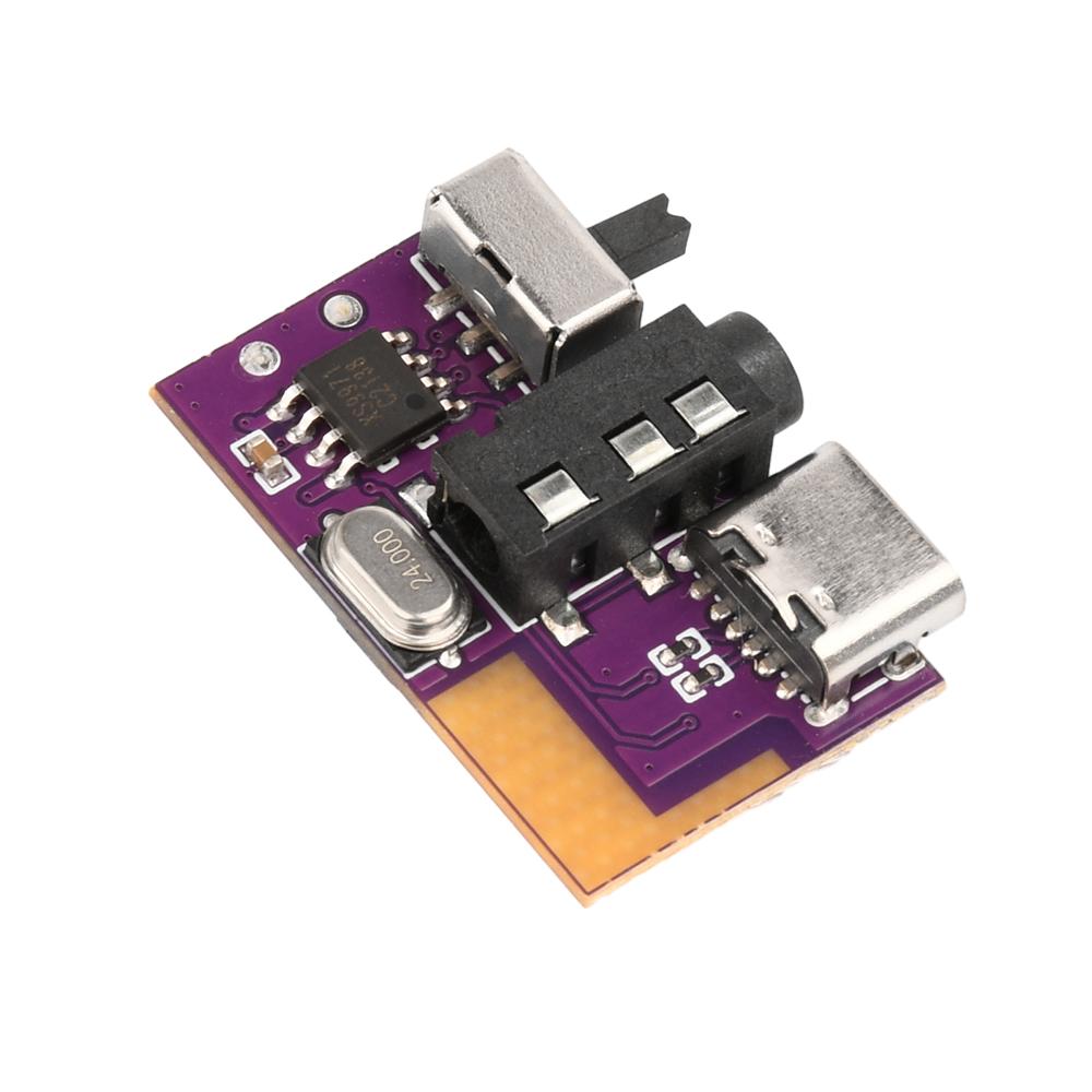 5W Bluetooth audio decoder module DC 3.5V-5V mono audio amplifier supports TWS pairing Type-C interface audio decoder