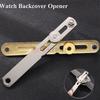 Stainless Steel Watch Adjustable Opener Back Case Press Closer Remover Repair Watchmaker Tool Two-jaw Spanner Watch Cover Remove