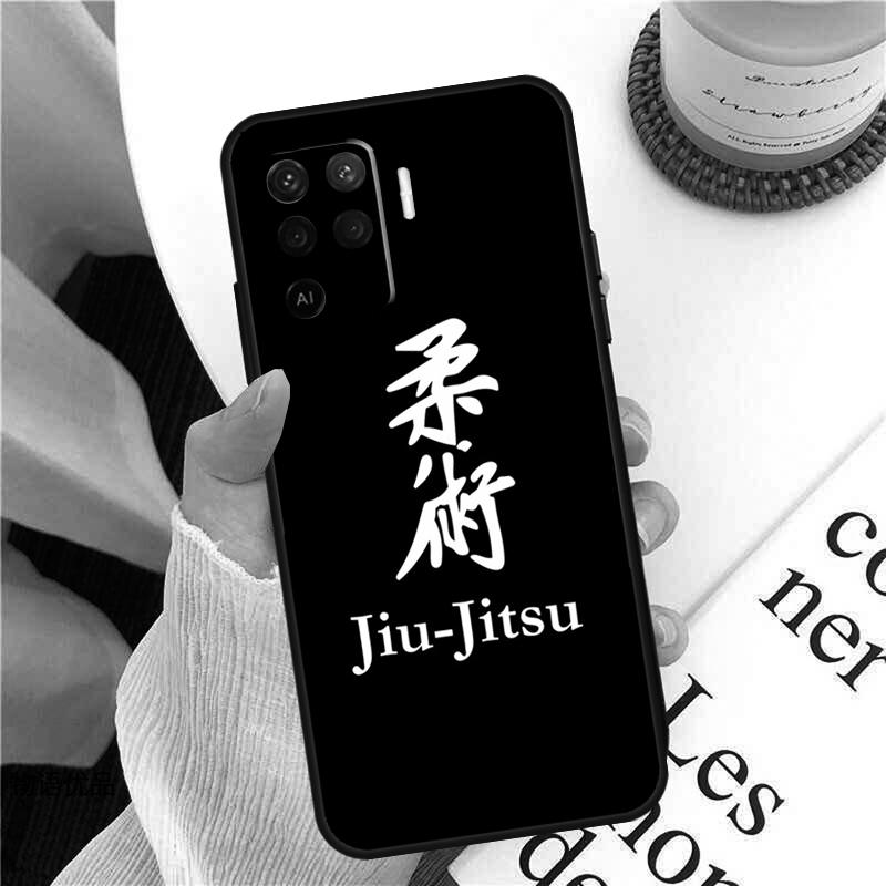 BJJ Brazilian Jiu Jitsu Case For Oppo A38 A80 A60 A40 A78 A18 A98 A58 A96 A76 A16 A94 A74 A54 A15 A17 A57 A77 A5 Pro