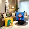 Waterproof Laundry Hamper Cartoon Print Toy Organizer New Foldable Storage Basket  Dorm