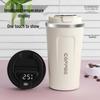 Smart Temperature Display Stainless Steel Coffee Tumbler - Double-Layer, High-Value Gift Cup