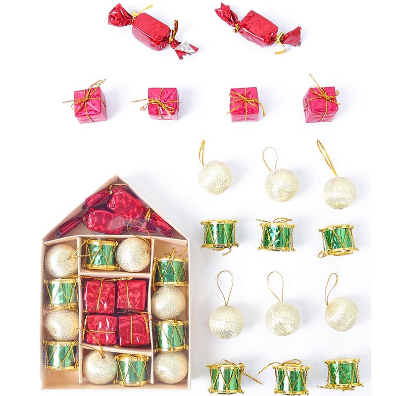 

6cm Christmas Balls Decoration Snowflake Candy Ornaments Xmas Hanging Tree Pendants Home Party Decor 2025 Navidad Accessories as show