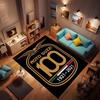 Auto M-Moto Guzzi Floor Mat Eco Flannel Doormat Non-Slip Odorless Indoor Soft Short Plush Floor Rug