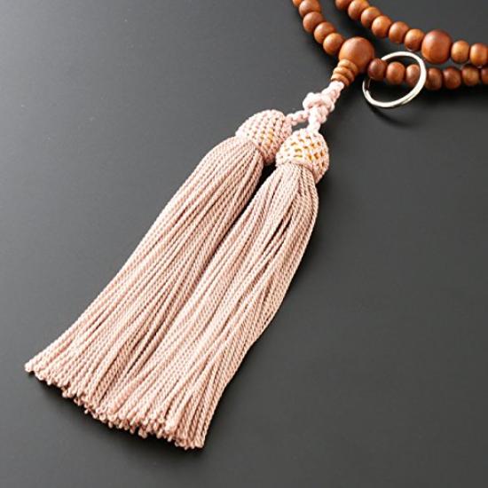 Kyoto Buddhist Altar Hayashi Soto Zen Buddhist Prayer Beads, Shoumei (Women's), Formal Style [Prayer Beads Bag Set] SW-094, Kyoto