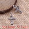 Heart Cross Shaped Charms Pendant For Bracelet Necklace Jewelry Making Craft Findings